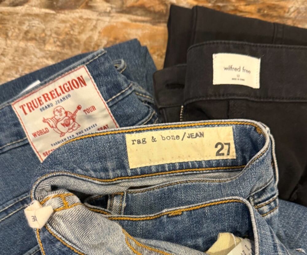 True Religion Rag Bone Womens Jeans Pants 4 Pair Bundle